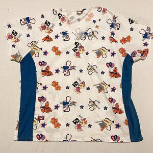 Sherly Uniform Scrub Shirt Womens Size 2XL Flaws